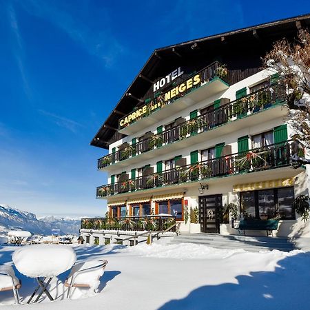 Hotel Le Caprice Des Neiges Combloux Dış mekan fotoğraf