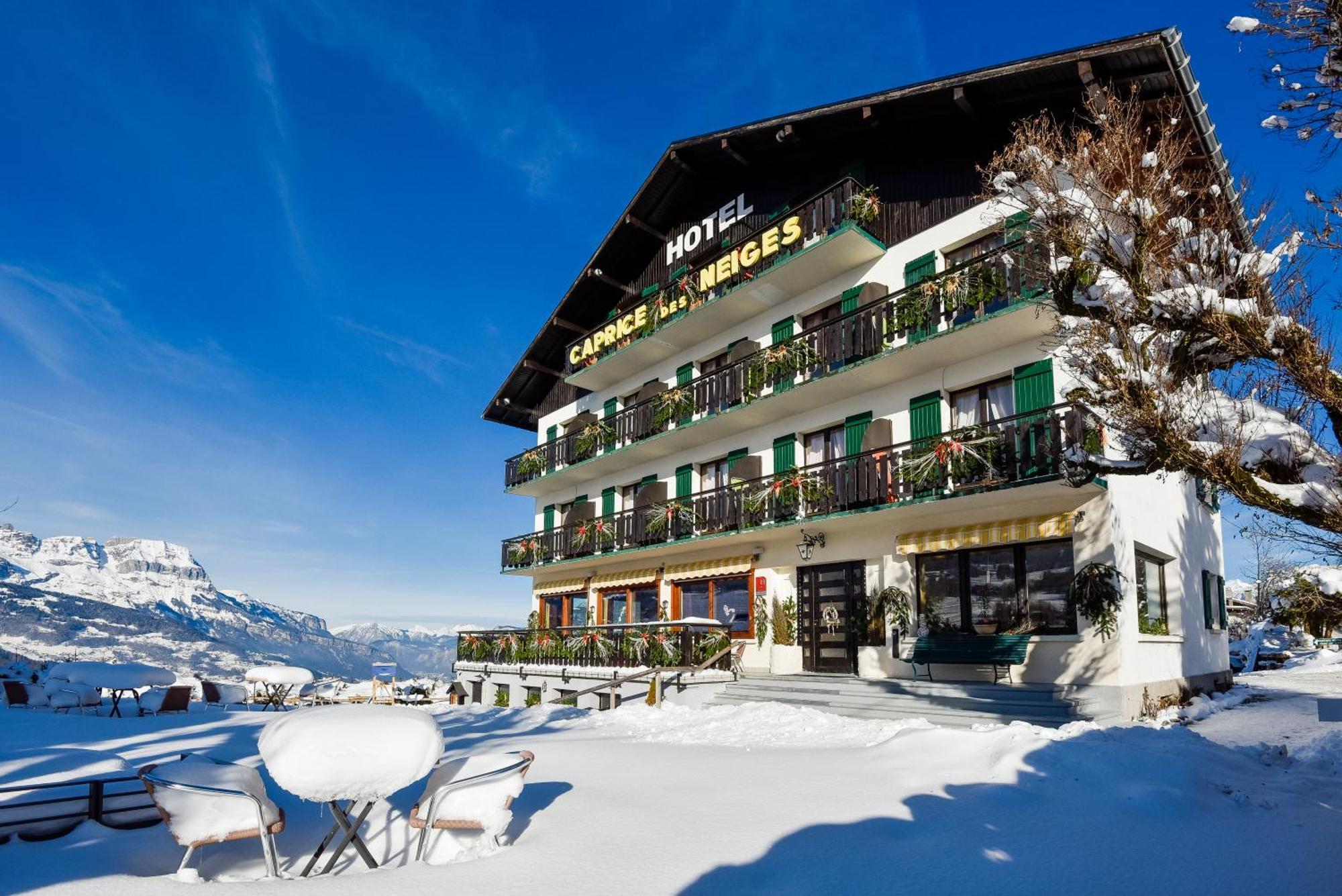 Hotel Le Caprice Des Neiges Combloux Dış mekan fotoğraf
