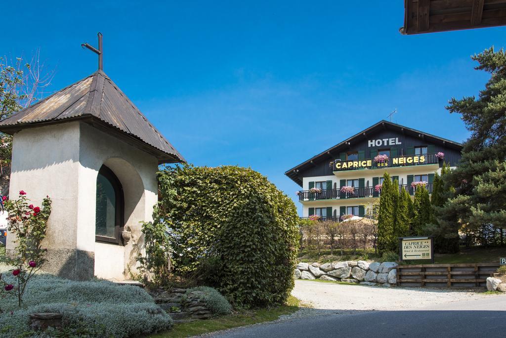 Hotel Le Caprice Des Neiges Combloux Dış mekan fotoğraf